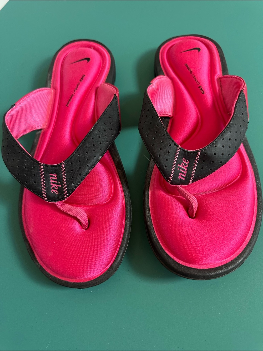 Nike Hot Pink Women’s Foam Flip Flops